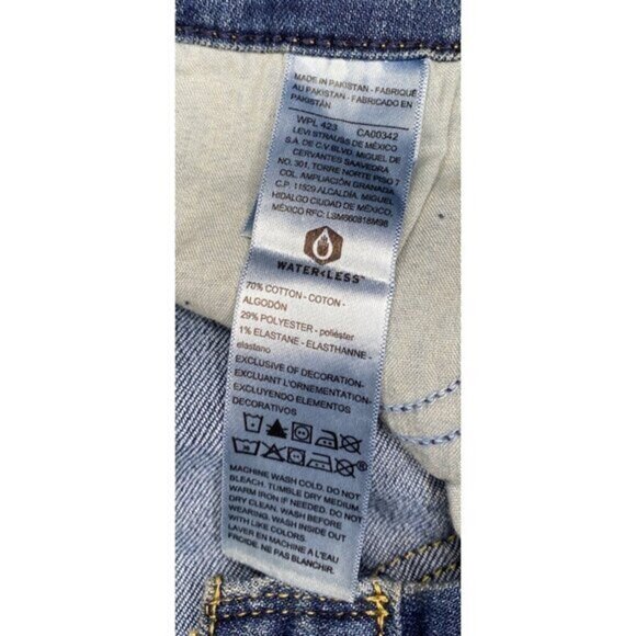 Levi’s Classic Mid-rise Skinny Jeans, NWOT, Size 16M - Picture 11 of 15